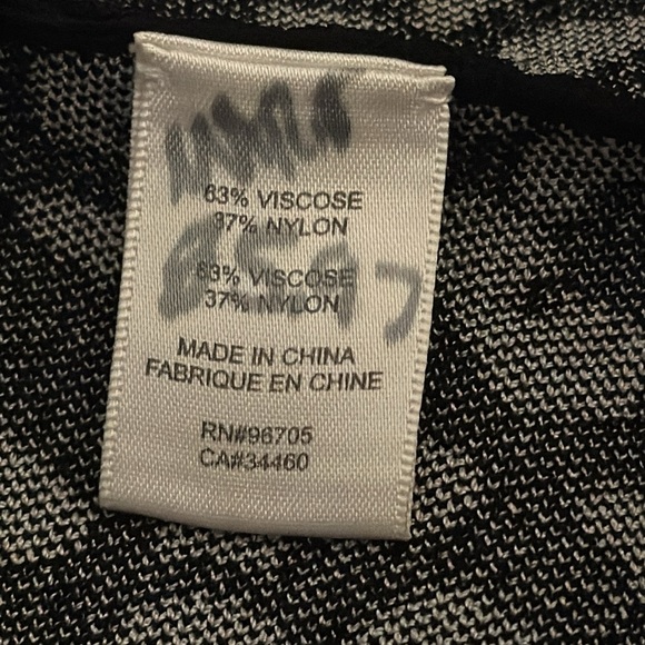 REBECCA TAYLOR Black White Leopard Animal Print Sleeveless Mini Dress Size S - Picture 8 of 10